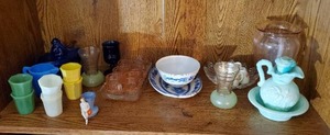 lot 187 image: Collection of Old Glassware & More