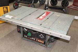 lot 312 image: Hitachi C10RA2 10 Portable Table Saw