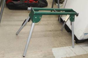 lot 317 image: Menards MasterForce Collapsible Saw Stand