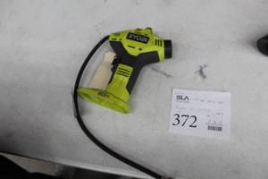 lot 372 image: Ryobi P737 150-PSI 18V Inflator