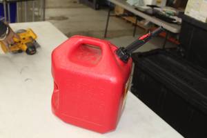 lot 377 image: 5-Gallon Gasoline Can