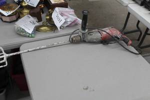 lot 350 image: Milwaukee 5380-21 12 Hammer Drill Paint Mixer