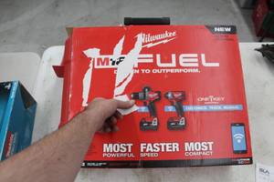 lot 336 image: Milwaukee 18V M18 Fuel Drill Kit (in box)