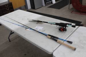 lot 383 image: Lot of (4) Fishing Rods