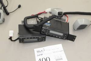 lot 400 image: Lot of (2) Kenwood CB Radios