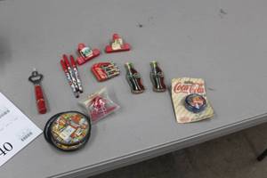 lot 438 image: Lot of  Misc. Coca-Cola Merchandise