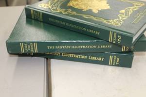 lot 419 image: Lot of (2) Fantasy Illustration Library Books