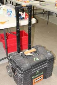 lot 439 image: Ridgid Rolling Tool Box