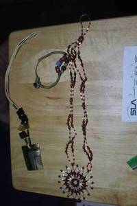 lot 460 image: Lot of (3) Womens Jewelry - 26 Necklace (x1), 20 Necklace (x1), Bracelet (x1)