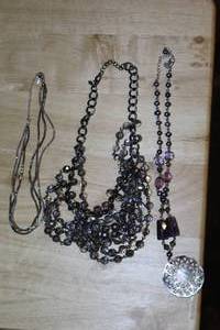 lot 462 image: Lot of (3) Womens Necklaces