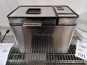 lot 788 image: Cuisinart Stainless Steel Convection Breadmaker