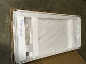 Woodbridge Shower Base 60 W x 30 D Customer Returns See Terms on Auction
