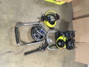 RYOBI 2900 PSI 2.5 GPM Cold Water Gas Pressure Washer Customer Returns See Terms on Auction