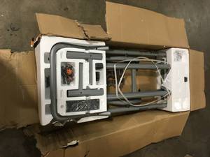 RIDGID Universal Mobile Miter Saw Stand with Mounting Braces Customer Returns See Terms on Auction