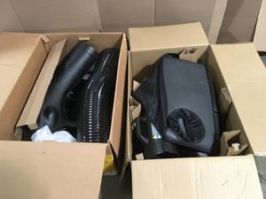 Lot of 2 Assorted Lawn Mower Bagger Customer Returns See Terms on Auction