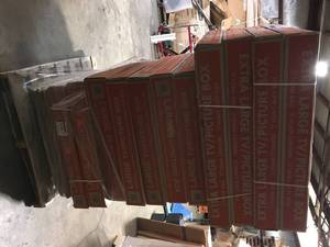 Pallet of TV Picture Moving Boxes  Customer Returns See Terms on Auction