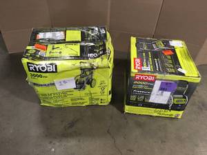 Lot of 2 Mixed Assorted Ryobi Pressure Washer Customer Returns See Terms on Auction