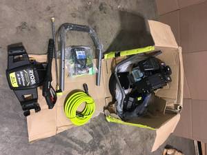 RYOBI 3200 PSI 2.3 GPM Cold Water 196 cc Kohler Gas Pressure Washer Customer Returns See Terms on Auction