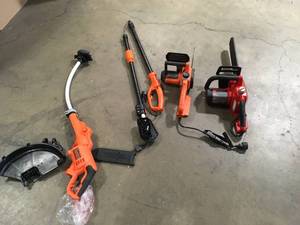 Lot of Assorted String Trimmers  Customer Returns See Terms on Auction