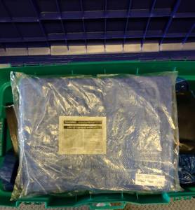 lot 270 image: Large Covered Tote with Tarps.