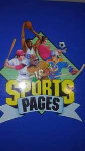 lot 421 image: Sports Pages Book, Great Book.