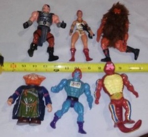 lot 451 image: He-Man Action Figurines (6)