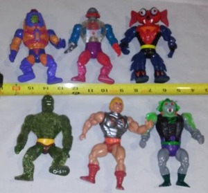 lot 454 image: He-Man Action Figurines. (6)