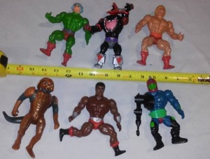 lot 455 image: He-Man Action Figurines (6)