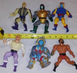 lot 456 image: He-Man Action Figurines (6)