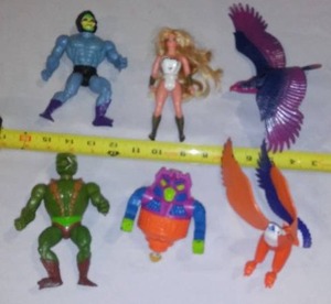 lot 457 image: He-Man Action Figurines (6)