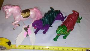 lot 458 image: (3) Pieces From He-Man Collection.