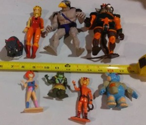 lot 472 image: (8) Action Figures Thundercats.