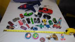 lot 478 image: Misc. Toys Turtles, Thunder Hawk Car and Much More.