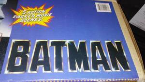 lot 481 image: Batman Batcave, Batmobile and Bat Plane.