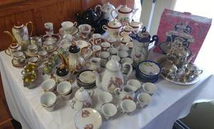 lot 354 image: 16 Different Teacups and Sets.