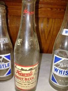 lot 371 image: Vintage Skates, Bottles Wall Packet And More.