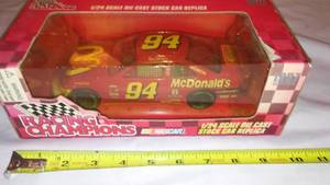 lot 394 image: NASCAR Bill Elliott In Box #94 McDonalds