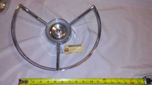 lot 399 image: Vintage Ford Motorcraft Horn Ring  Excellent 57  59 Thunderbird