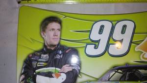 lot 509 image: NASCAR Carl Edwards Aflac Hood