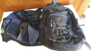 lot 324 image: Sport Duffel and Old Navy Backpack, Both Like NEW.