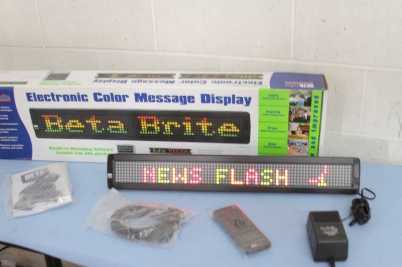 Led Message Display Center Presenting Your Message In An Impactful Way