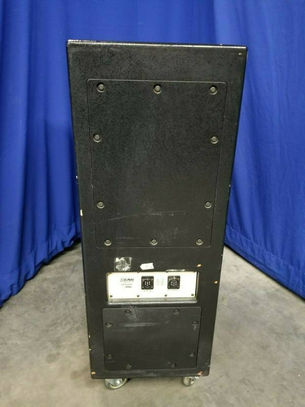 lot 16 image: EAW KF850  KF850ef 3-Way Virtual Array TRI-Amplified Full-Range Pro Audio Loudspeaker  Speaker - Includes Moving Dolly