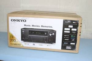 lot 2 image: Onkyo TX-NR6050 4K  8K 7.2-Channel Audio Video  AV Receiver with Built-in Wi-Fi Streaming Services