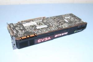 lot 46 image: EVGA GeForce GTX570 GTX 570 1280 GDDR5 PCI Express 2.0 x16 Support Computer Video Graphics Gaming Card