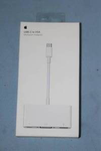 lot 59 image: New - Lot of 10 - Apple USB-C Thunderbolt VGA Multiport Multi-Port Adapter