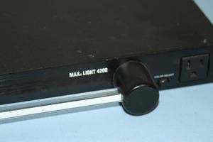 lot 64 image: Panamax Max Light 4200 9-Outlet Power Surge Suppressor & Noise Filter with Light