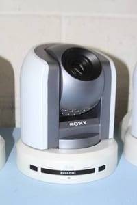 lot 87 image: Lot of 4 - Sony BRC-300 Pan  Tilt  Zoom Mega Pixel Megapixel Compact Robotic Color Video Camera Systems