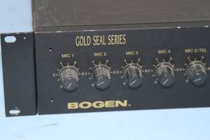 lot 117 image: Bogen Gold Seal Series GS-35  GS35 35 Watt Pro Audio Amplifier
