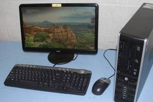 lot 120 image: HP XL510AV Computer System with Accessories & Microsoft Windows and Office - 10 USB Ports