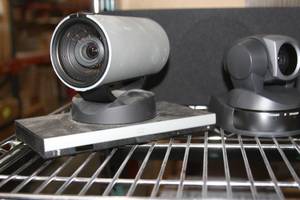 lot 128 image: Lot of Miscellaneous Professional Pan Tilt Zoom PTZ Video Conferencing Cameras